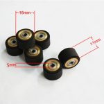20Pcs Copper Core Pinch Roller 5x11x16 mm Hole Dia 5mm For Roland Vinyl Plotter Cutter Cutting Engraving Machine Printer Parts