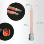 500pcs 10:1 Mixing Nozzle Applicator Static Mixer for Adhesives