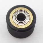 20Pcs Pinch Roller Copper Core 4x10x14mm Hole Dia 4mm