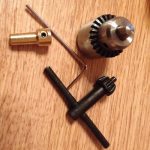 100Pcs Mini Drill Chuck 0.3-4mm Keyed Mount Taper w/3.17mm Shaft Connecting Rod