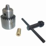 100 Sets Electric Drill Chuck 0.3-4mm Taper Mounted Lathe Chucks + 3.17mm Motor Shaft