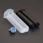 500pcs Empty 24ml 1:1 Adhesive Cartridge Syringe with included Hand Plunger
