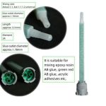 500pcs Static Mixing Nozzles 24-element Mixer Tube Adhesive Applicatior