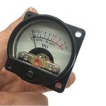 10 Pcs Panel VU Meter Warm Back Light Meter Analog Built-in 6-12V Bulb 500VU