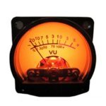 10 Pcs Panel VU Meter Warm Back Light Meter Analog Built-in 6-12V Bulb 500VU