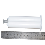 500 Pieces 50ml Cartridges Tube Empty Dual-Barrel Cartridge 1:1 mix ratio with Piston