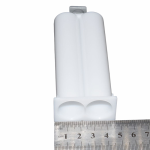 500 Pieces 50ml Cartridges Tube Empty Dual-Barrel Cartridge 1:1 mix ratio with Piston