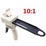 6 Pieces 50ml 10:1 Manual Epoxy Resin Mixing Applicator Dispenser Gun