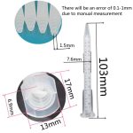 500Pcs Square Static Mixing Nozzles 1:1 Mixed Tube