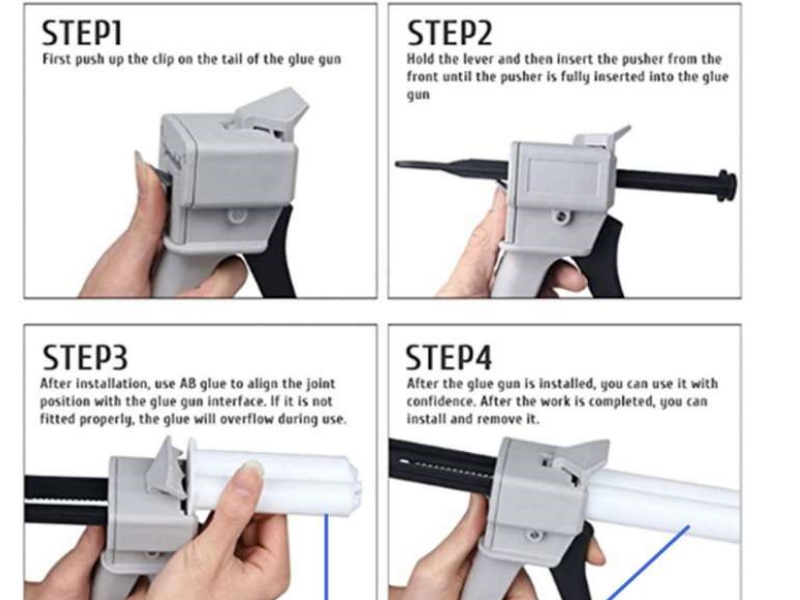 How to Assemble and Load 50ml Cartridge Gun