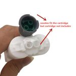 500 Pieces Mixing Nozzle Tips Tube Mixer Adhesive Gun Applicatior for 50ml/1.7oz(1:1Ratio)