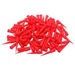 1000pcs 25G Red Dispenser Plastic Tapered Needles Tips