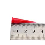 1000pcs 25G Red Dispenser Plastic Tapered Needles Tips