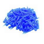 1000pcs 22G Blue Dispenser Plastic Tapered Needles