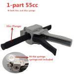 6Pcs 55cc 55ml Syringe UV Glue Dispensing Gun Manual Applicator Epoxy Gun