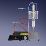 3Pcs 50ml Pneumatic Caulking Gun Air 1:1 Glue Gun