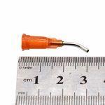 1000pcs 15G Needles 45 Degree Bent Dispensing Needle Tips