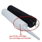 6Pcs 330ml Silicone Pneumatic Cartridge Dispenser Glue Dispensing Retaining Sleeve