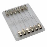 120pcs 25G Needle Tip Glue Adhesive Dispensing Syringe Needle Blunt Tip Set