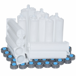 300pcs 100ml Empty 1:1 Ratio 2-Part Cartridges with sealing cap & pistons