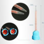 2500 Pieces Mixing Nozzles Mixer Tubes Tip 10:1