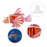 10 Set Artificial Glowing Fish Artificial Glowing Lion Fish Luminous Fake Fish Aquarium Fish