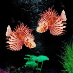 10 Set Artificial Glowing Fish Artificial Glowing Lion Fish Luminous Fake Fish Aquarium Fish