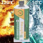 50pcs Black Epoxy Adhesive 120℃ High Temperature H-B868