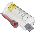 50set 50ml Two-Component 10:1 white Acrylic adhesive H-A1001 and Static Mixer Nozzles