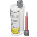 50set 50ml Two-Component 10:1 white Acrylic adhesive H-A1001 and Static Mixer Nozzles