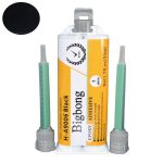 50pcs 50ml  Epoxy Glue H-A9006 Black Curing Time 5 Minutes Mixing Nozzles Static Mixer