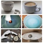 100Set 50ml Corian Adhesive10:1 Two-Component Granite Glue and Mixing Nozzle Black H-A1001