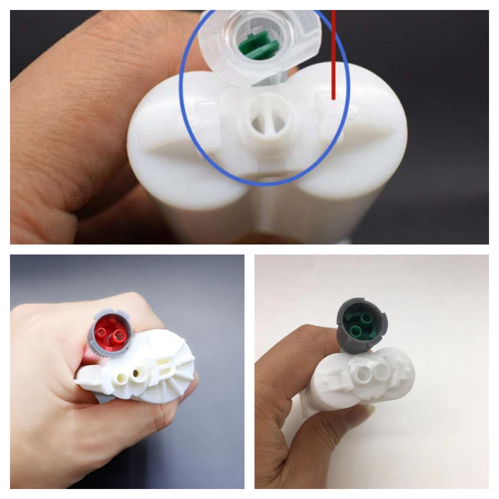 Are there any alternatives to AB glue mixing no...